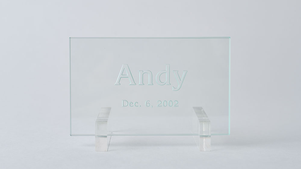 ガラスプレート